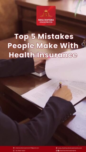 🚨 Don’t let these common health insurance mistakes cost you! 🚨

Here are the Top 5 mistakes people make with health insurance — and how YOU can avoid them:

1️⃣ Skipping thorough policy comparison
2️⃣ Ignoring pre-existing condition clauses
3️⃣ Overlooking sum insured adequacy
4️⃣ Not renewing on time
5️⃣ Missing out on critical illness riders

Protect your health and your wallet by staying informed! 💪

#HealthInsuranceTips #InsuranceMistakes #StayInsured #ShalchandraInvestments
#HealthIsWealth #InsuranceAwareness #FinancialPlanning #SmartInvesting
#ProtectYourHealth #InsuranceForAll #InsuranceAdvice #Insurance2025
#HealthCareIndia #InsuranceGoals #HealthInsuranceIndia

[ health insurance mistakes, common health insurance errors, how to choose health insurance, health insurance tips India, Shalchandra Investments health insurance, critical illness rider, sum insured importance, insurance renewal tips ]